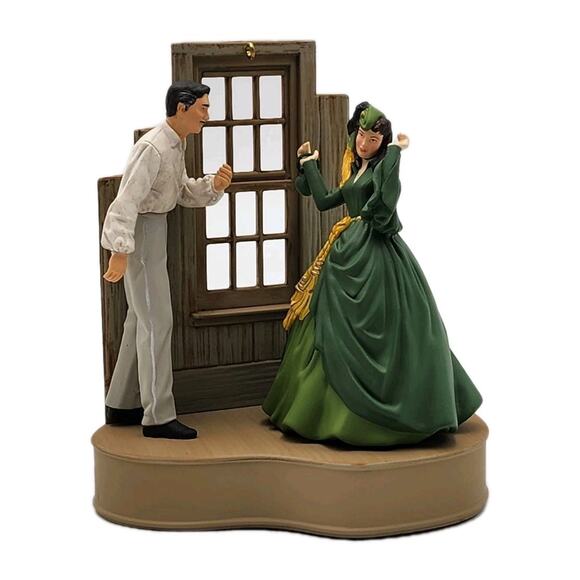 Hallmark Keepsake Ornament Gone With The Wind Scarlett O’Hara and Rhett Butler - Picture 1 of 16